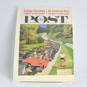 The Saturday Evening Post Magazine COVER June 2 1962